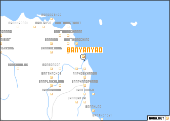map of Ban Yan Yao
