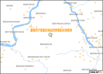 map of Ban Yao Khun Mae Kham