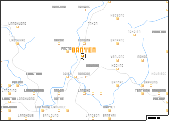 map of Bản Yen