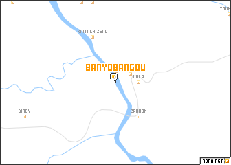 map of Banyo Bangou