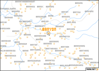 map of Ban Yon