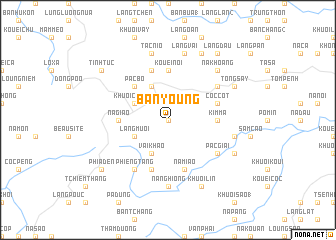 map of Bản Young
