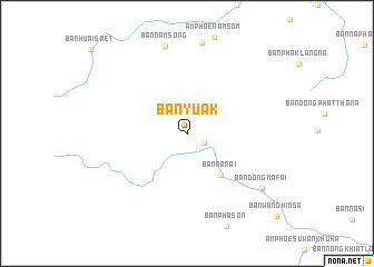 map of Ban Yuak