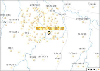 map of Banyusumurup