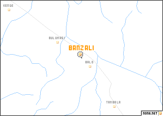 map of Banzali