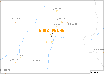 map of Banza Peche