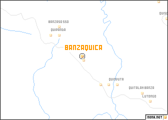 map of Banza Quica