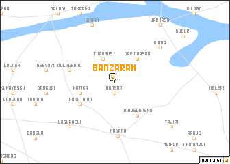 map of Banzaram