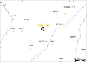 map of Banza