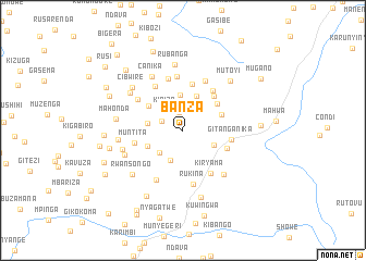 map of Banza