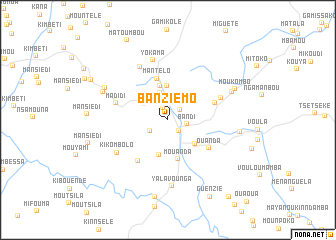 map of Banziémo