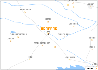 map of Baofeng