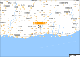 map of Baohugan