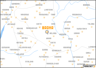 map of Baoma