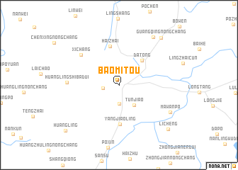 map of Baomitou