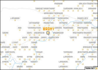 map of Bao My