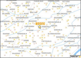 map of Bāore