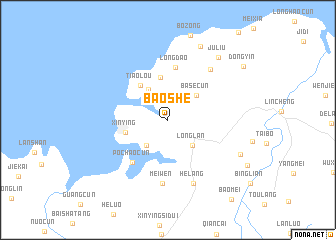map of Baoshe
