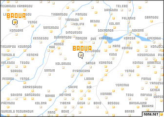 map of Baoua