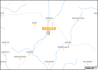 map of Baouda