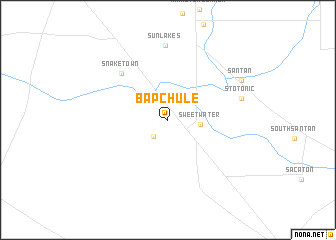 map of Bapchule