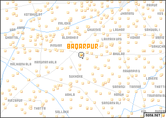 map of Bāqarpur