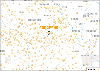 map of Bāqar Shāh