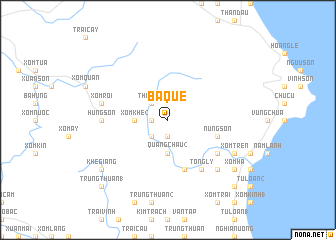 map of Ba Que