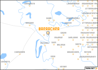 map of Bara Āchra