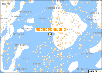 map of Bara Arāīnwāla