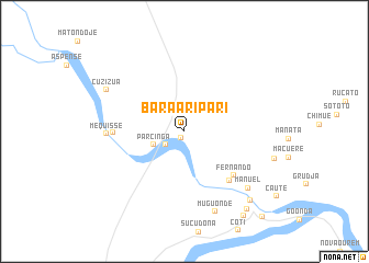 map of Bara-Aripari