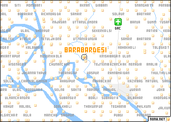 map of Bara Bardesi