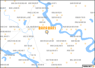 map of Barabari