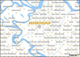 map of Bara Binodpur