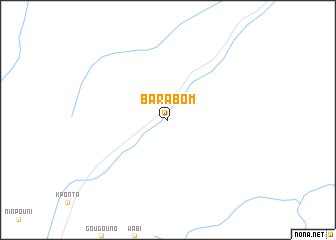 map of Barabom