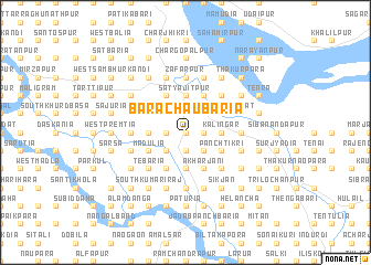 map of Bara Chaubāria