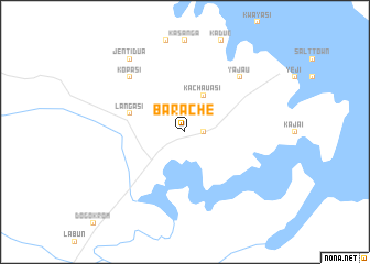 map of Barache