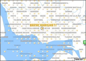 map of Bara Chhaighāti