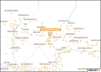 map of Bara Darra
