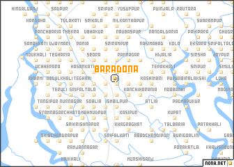 map of Baradona