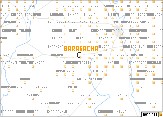 map of Bara Gācha