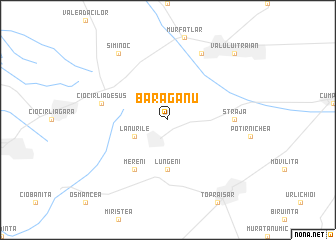 map of Bărăganu