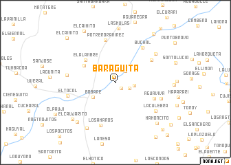 map of Baraguita