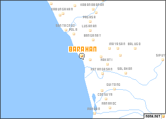 map of Barahan