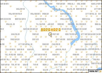 map of Barahara