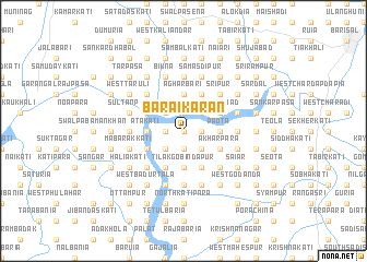 map of Bāraikaran
