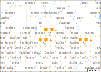 map of Barāil