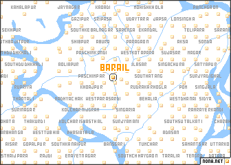 map of Barāil