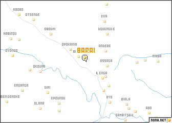 map of Bara I