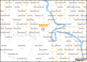 map of Barai